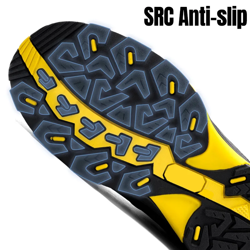 LARNMERN/Мужская Рабочая безопасная обувь со стальным носком легкая дышащая