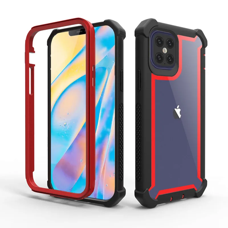 Высококачественный прозрачный чехол для телефона iPhone 12 11 Pro XS Max XR X 6S 7 8 Plus