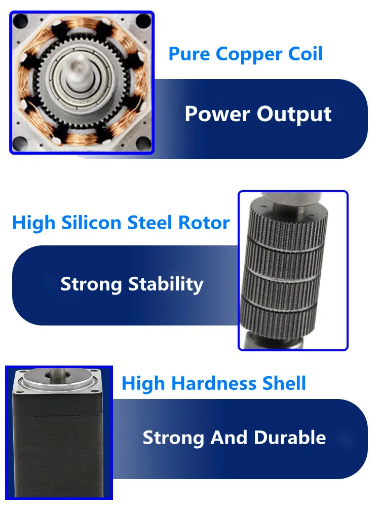 57 шаговый двигатель 42 маленький микро двухфазный медленный бесшумный