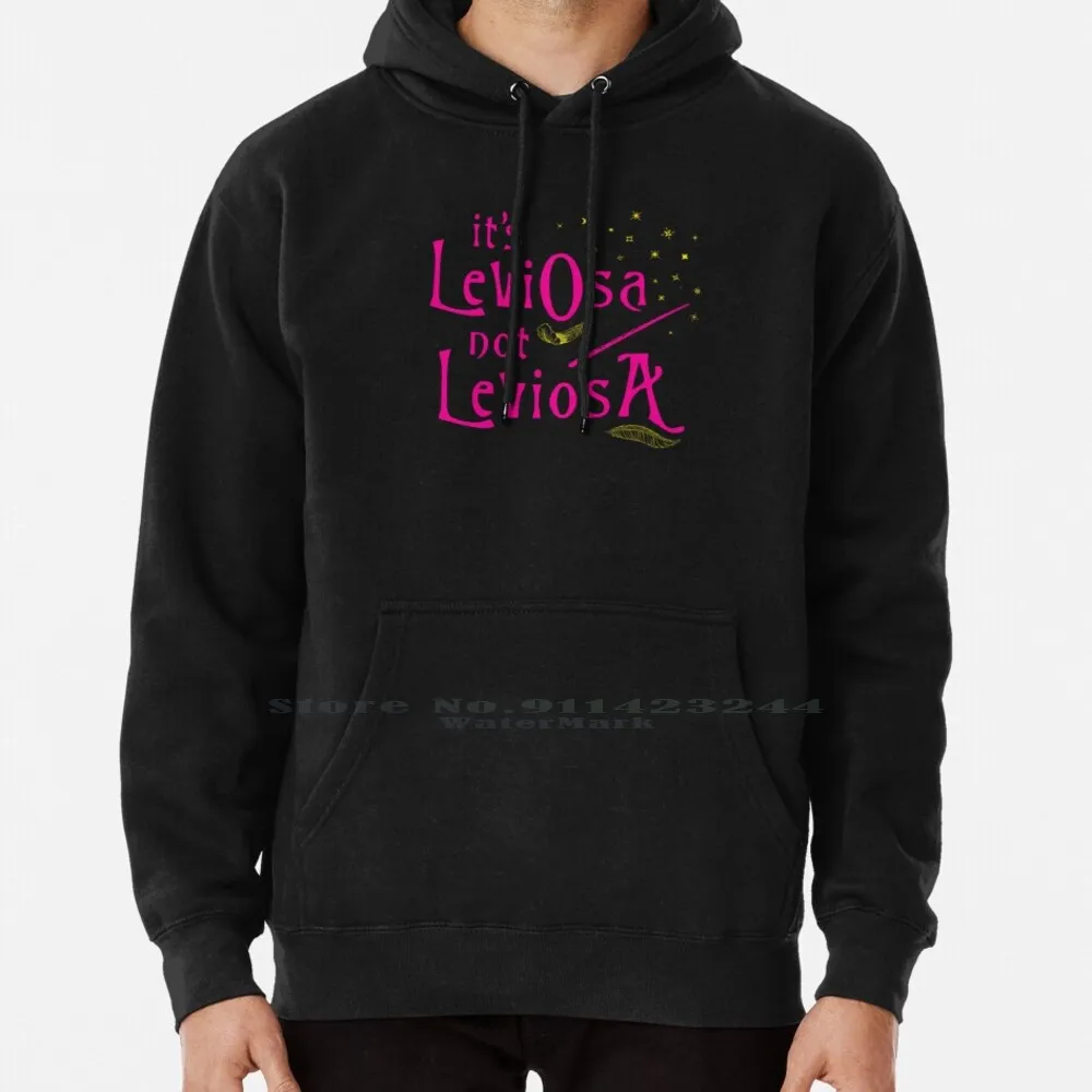 

Толстовка с капюшоном It's Leviosa Not Leviosa, свитер 6xl, хлопковая Гермиона Грейнджер, хогвардс Поттер, девушка Поттер, цитата Wingardium Leviosa, Поттер