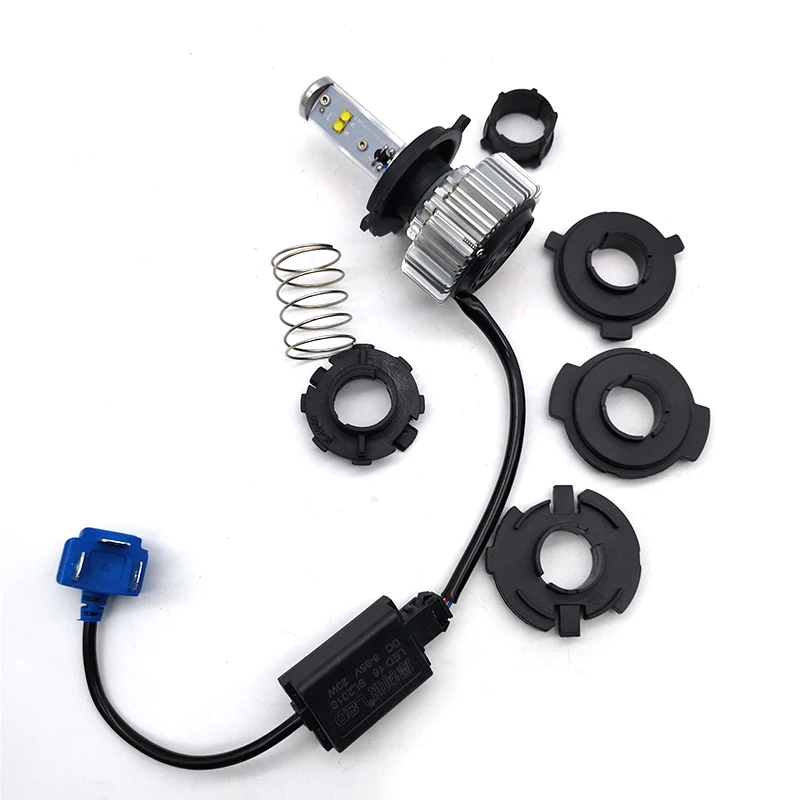 

Motorcycle H4 LED Chip Headlight Hi-Lo 9003 6000K 20W 3000LM Bulb