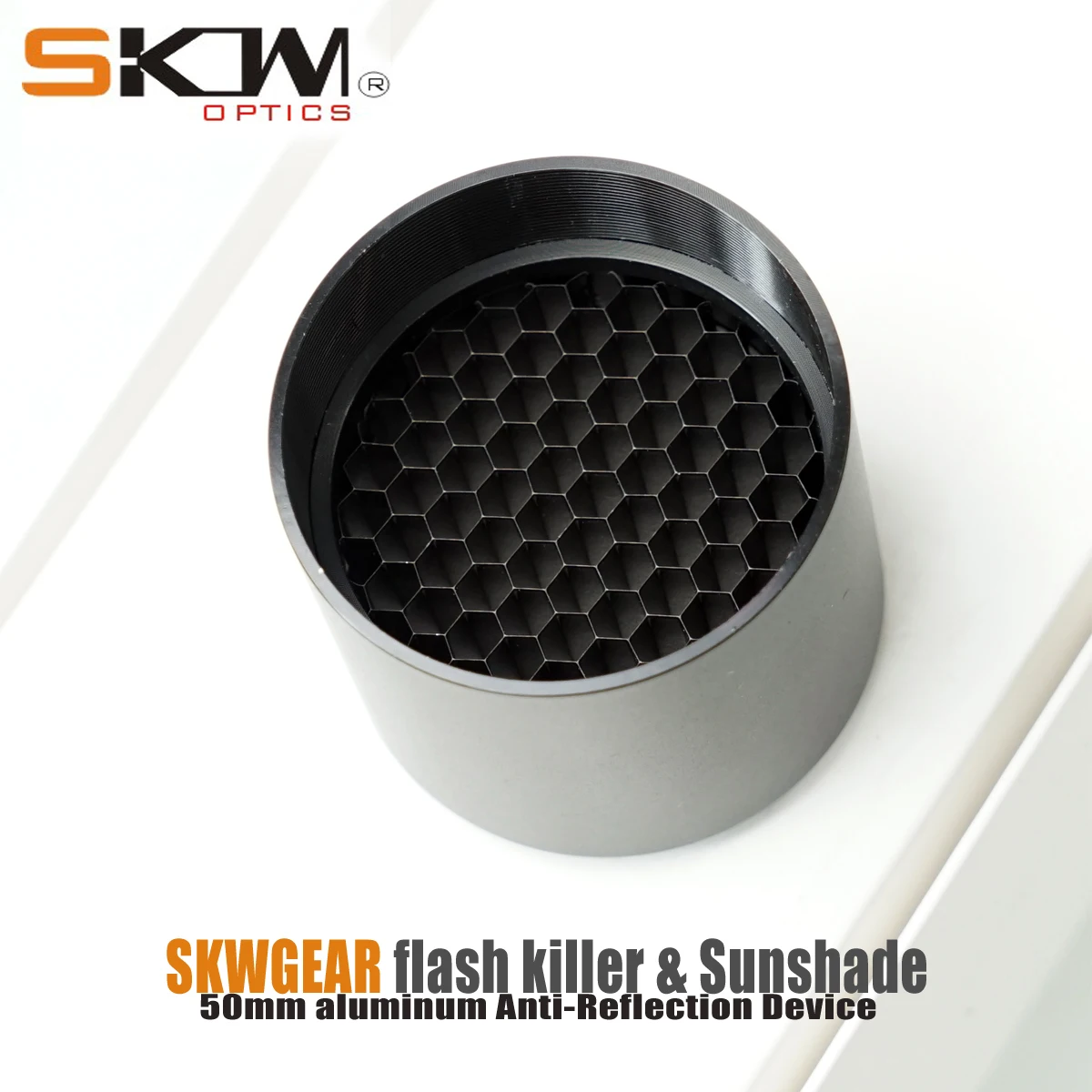 SKWoptics SKWgear антибликовое устройство в виде сот алюминиевая вспышка 2 дюймовый