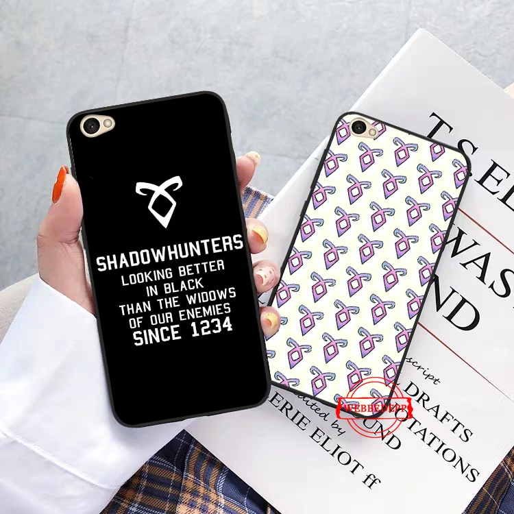 91W shadowhunters Silicone Case for Xiaomi Redmi 4A 4X 5A 5 Plus S2 6 6A 7 7A 8A K20 Pro Go | Мобильные телефоны и