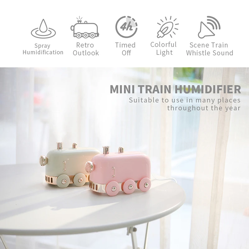 

Увлажнитель-Ароматизатор воздуха, 300 мл, USB, светодиодный светильник ка