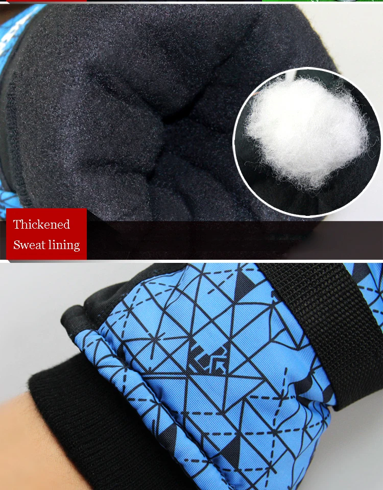 SAENSHING женские мужские лыжные перчатки водонепроницаемые для сноуборда