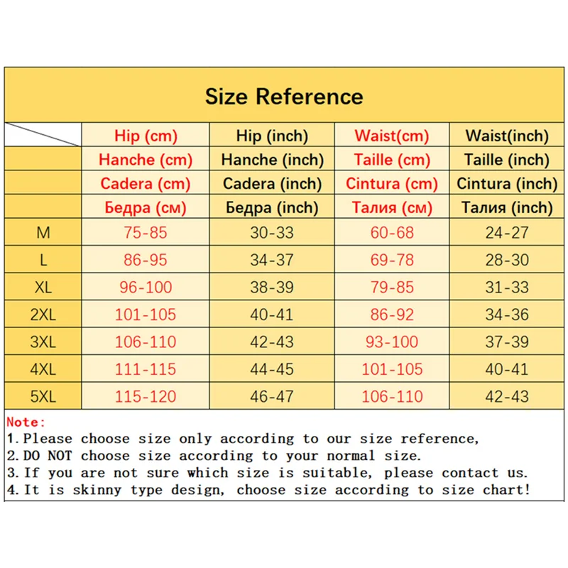 

High Waist Trainer Control Panties Women Shapewear Body Shapers Tummy Sheath Thigh Slimmer Plus Size 5XL Slimming Underwear