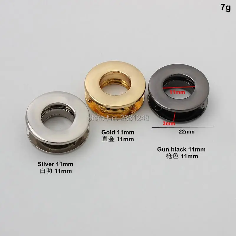 10-30 шт. круглые металлические проушины для одежды | Багаж и сумки