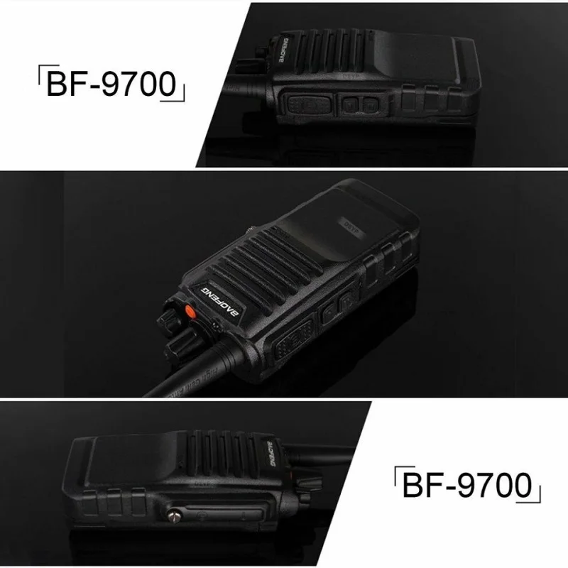 2 шт Baofeng Водонепроницаемый BF 9700 IP67 иди и болтай Walkie Talkie “иди 7 W около 12 часов UHF УКВ