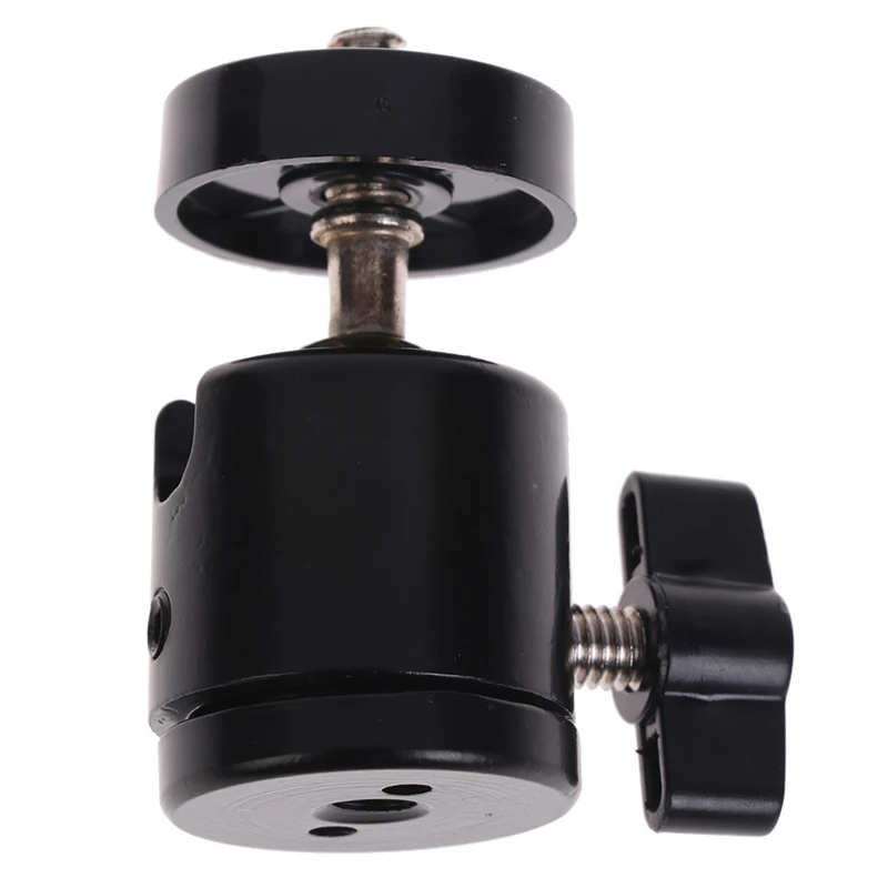 

Mini Statief Ball Head 1/4 "Schroef Voor Statief 1/4" Schroef Voor Flash Holder Dslr Camera Accessoires 360 Swivel Beugel Houder