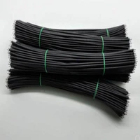 1000pcs tin plated breadboard pcb solder cable 16awg 20cm electronic jumper wire cable black