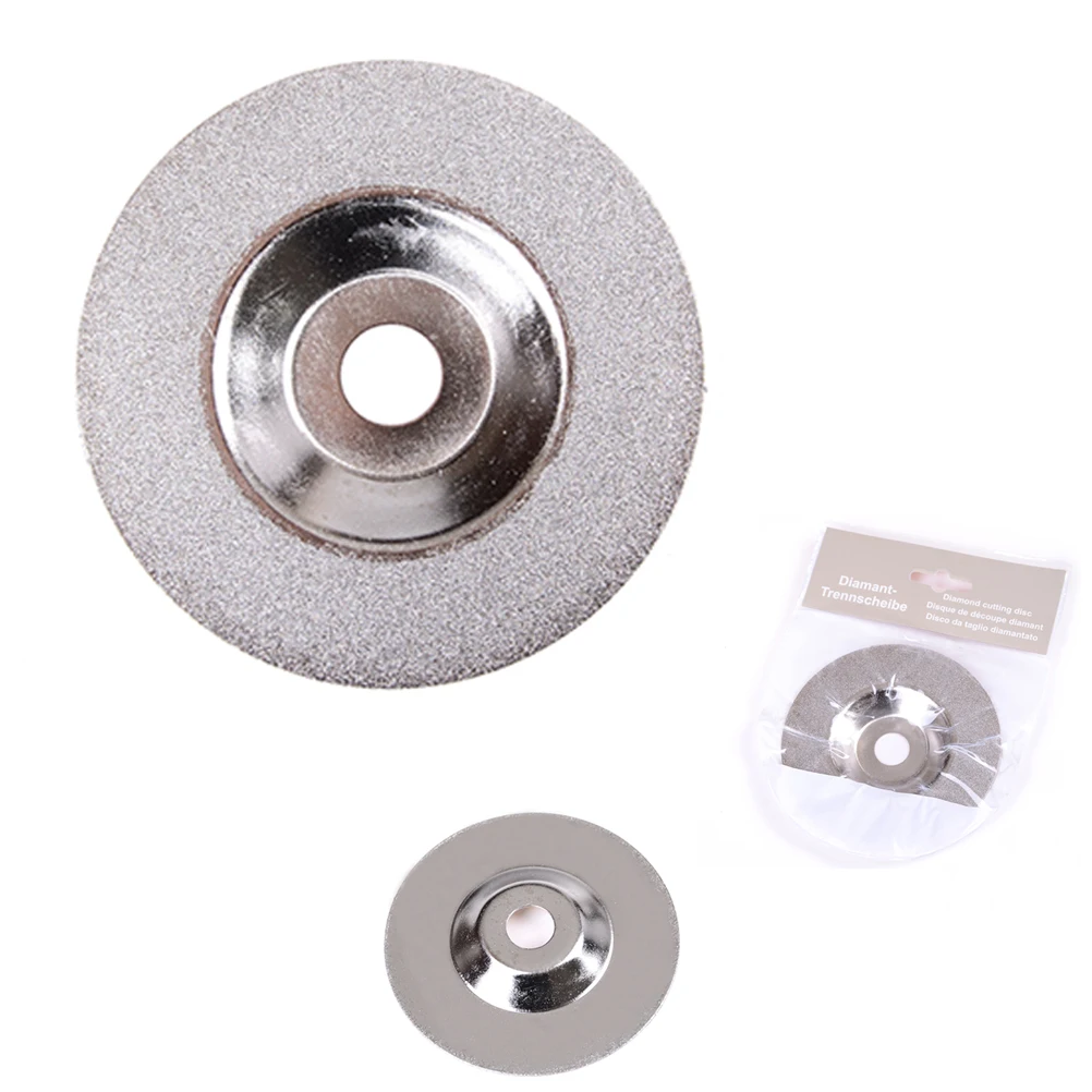 

ZLinKJ 1PCS 100mm Diamond coated Grinding Polishing Grind Disc Saw Blade Rotary Wheel Silver Tone Wholesale Price
