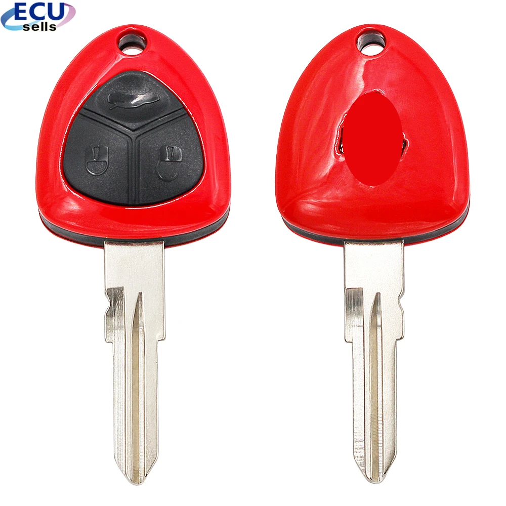 С логотипом дистанционного ключа автомобиля оболочки 3 кнопки FOB для Ferrari 458 Italia FF