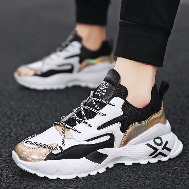 Кроссовки мужские легкие Вулканизированная подошва дышащие Нескользящие для