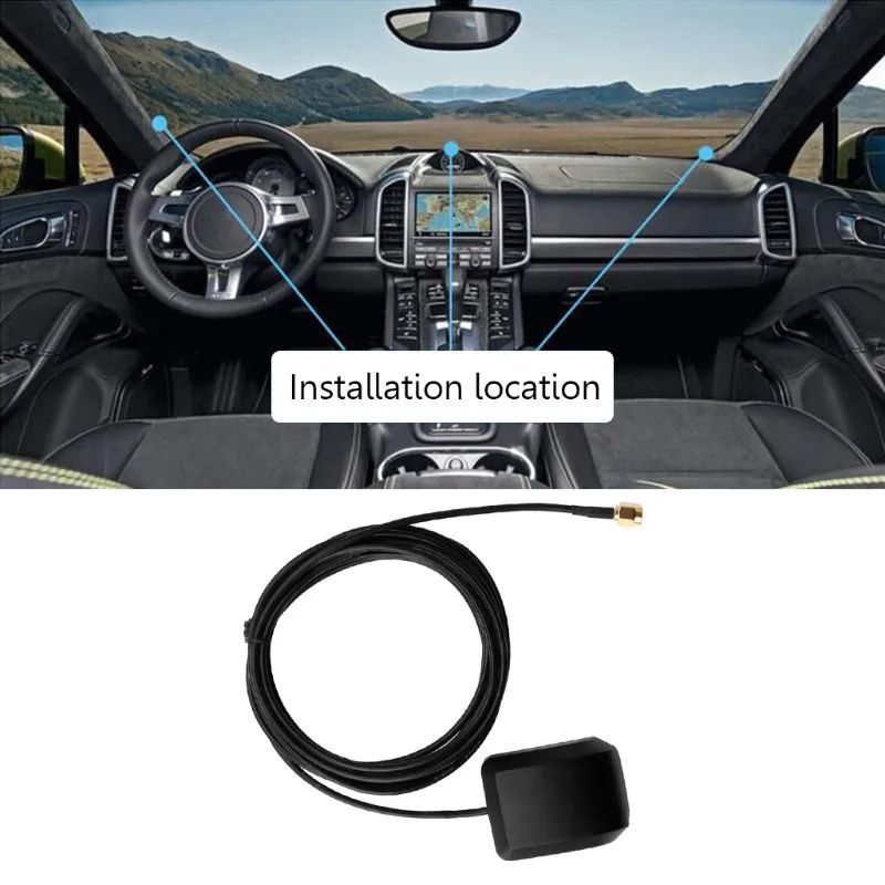 1 шт. Автомобильный приемник GPS SMA Conector 3 м кабель автомобильная антенна