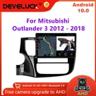 Автомагнитола 2 din, Android 10, для Mitsubishi Outlander 3 GF0W GG0W 2012-2018, мультимедийный видеоплеер, 4G, навигация, GPS, стерео, DVD
