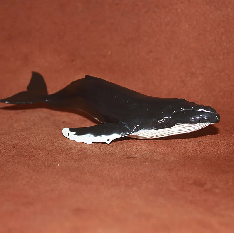 Миниатюры морские животные горб Кит модель фигурки аквариум украшение экшн