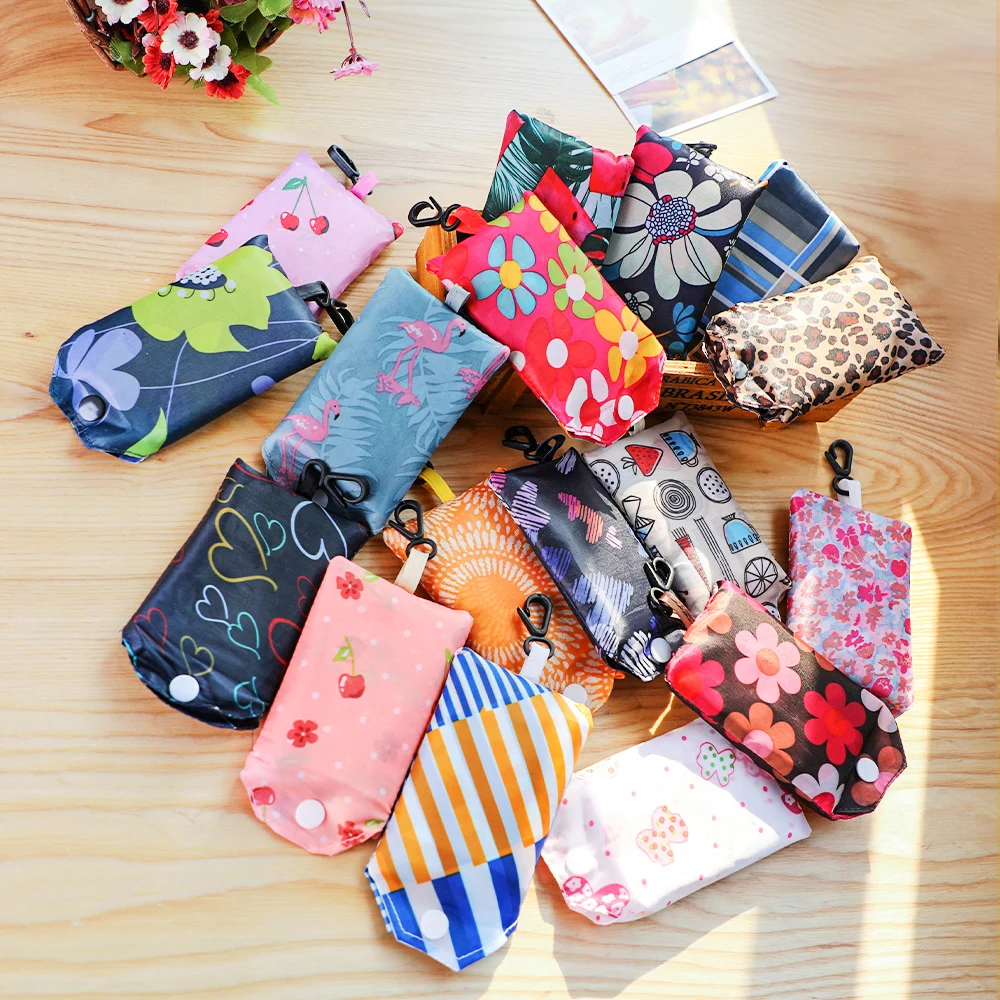 Новинка 1 шт. складные многоразовые сумки для продуктов перерабатываемая Сумка