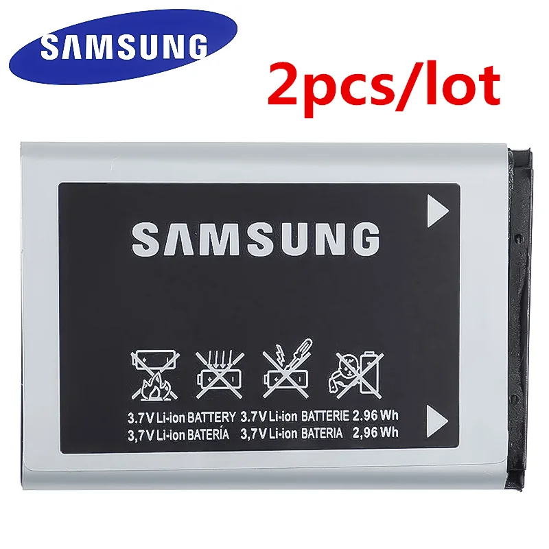 2 шт./лот AB463446BU аккумулятор для Samsung SGH E251 E258 E350 E428 E500 E900|Аккумуляторы мобильных