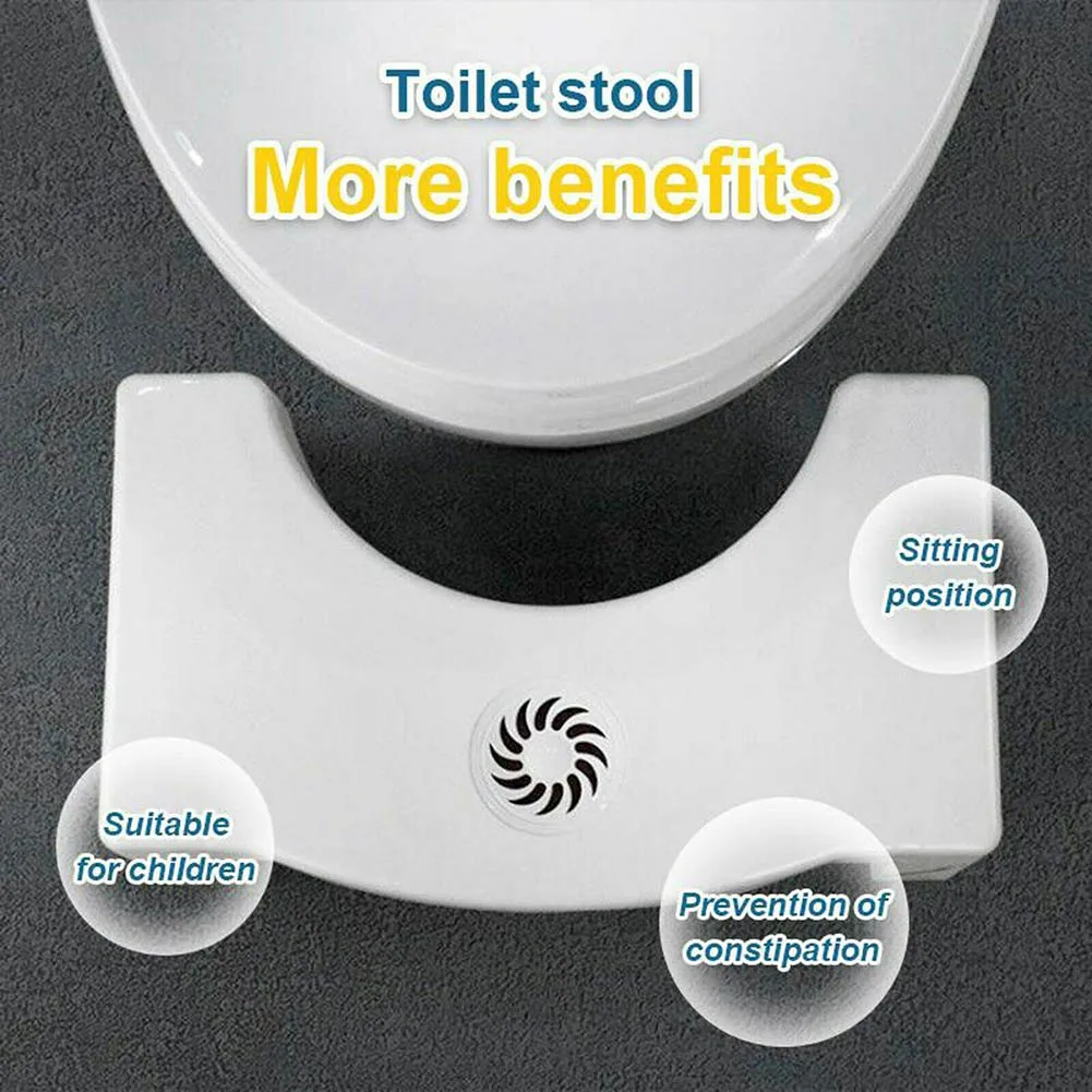 

Folding Multi-Function Toilet Stool Portable Step for Home Bathroom EJ