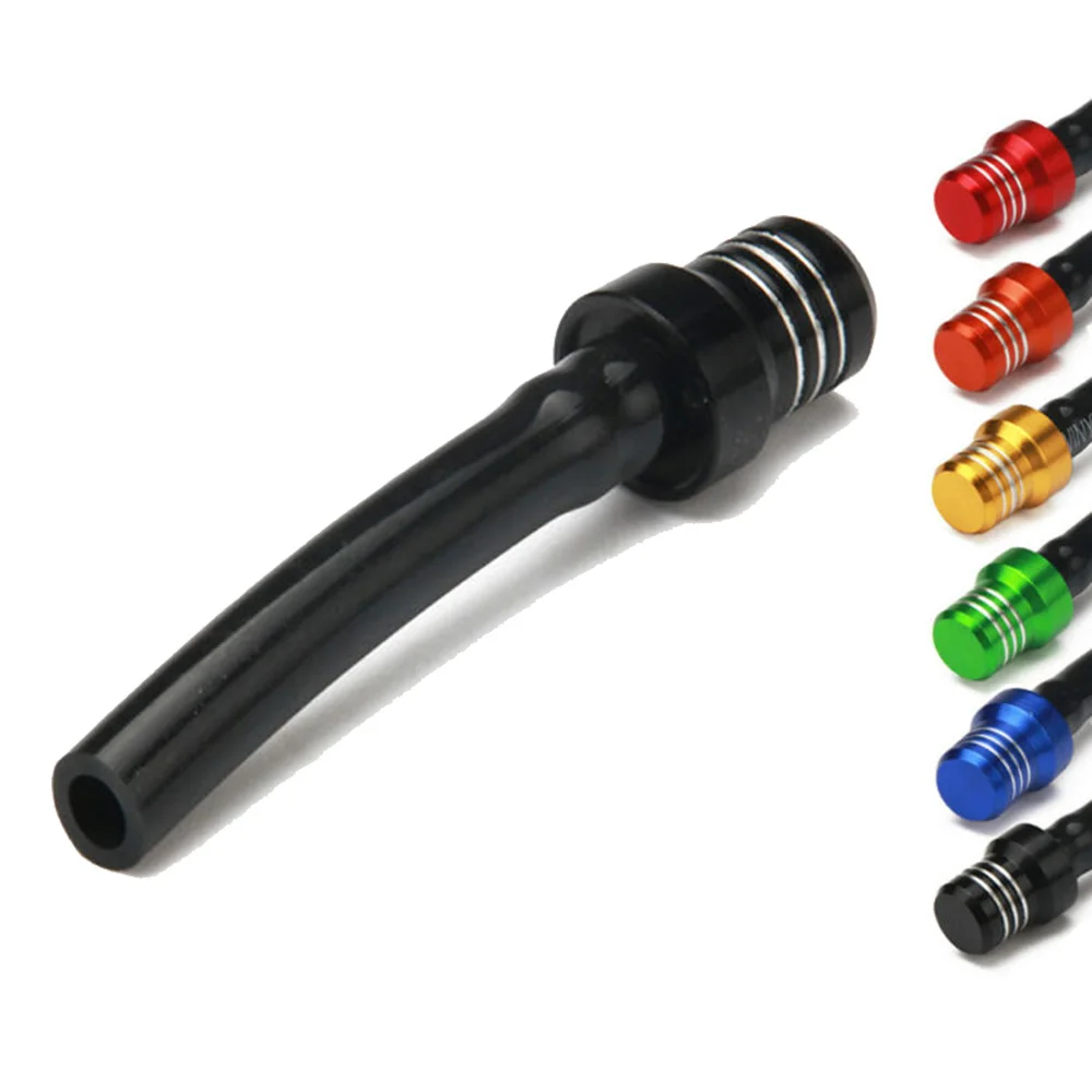 

Replacement Motorcycle Air Vent Tube Two-way Ventilation Accessories Black