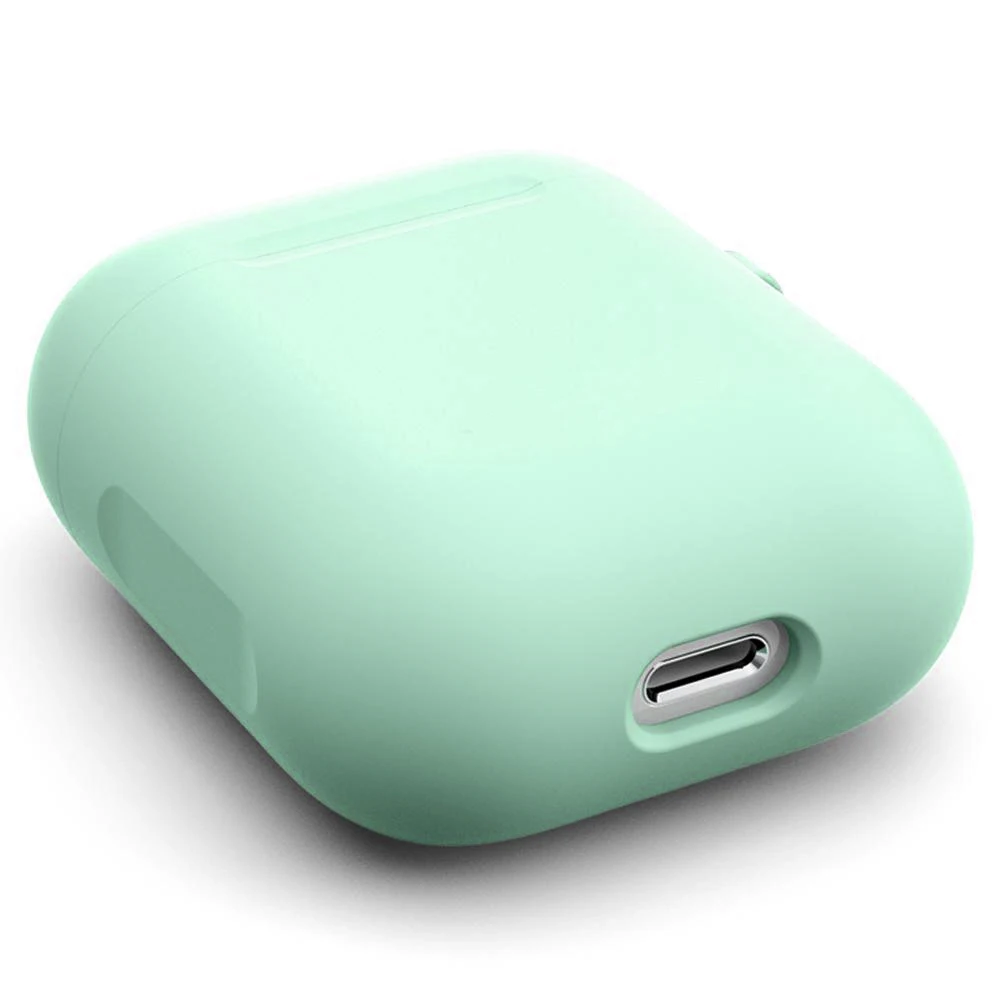 

10 Styles Case Protective Bluetooth Drop For Apple Airpods Silicone Earphone Cover Sleeve With Hook Charging Box Accessories