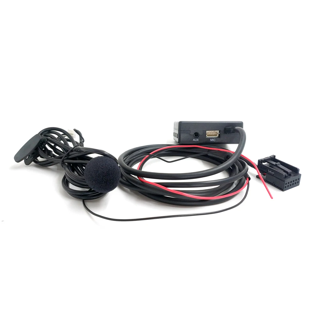 Biurlink для Ford 6000CD Hands Free Bluetooth микрофон Музыка Аудио AUX-IN Кабель-адаптер для фокуса Mk2 Mondeo C-Max S-Max