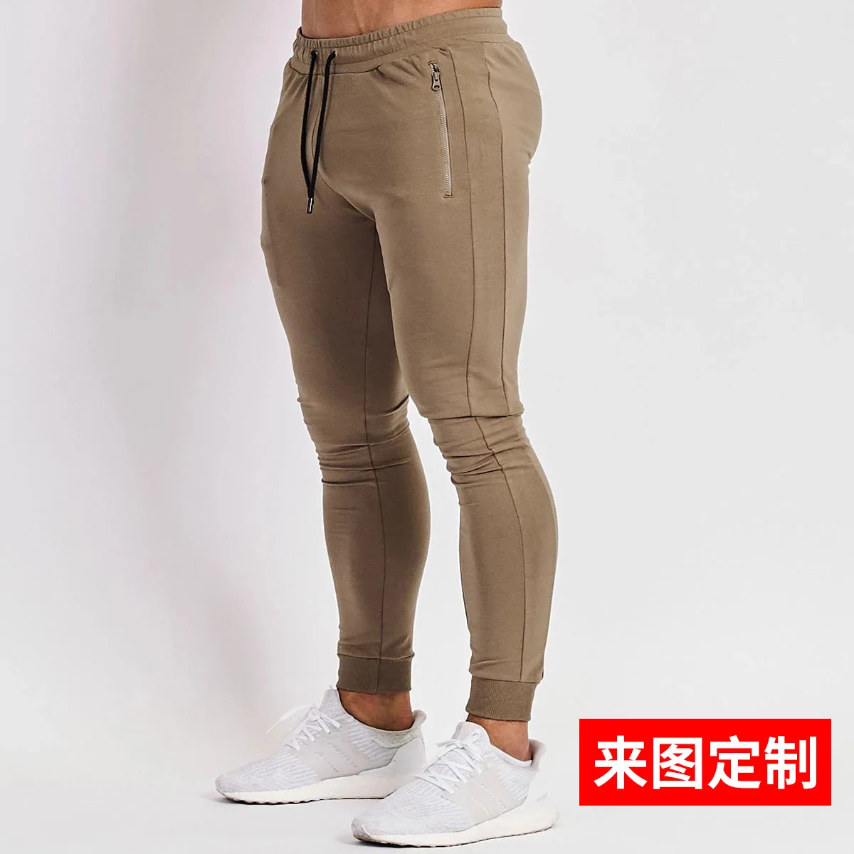 Men's Trousers Customized Sports Leisure Fitness Running European And American Youth Trend Fashionable Men | Мужская одежда