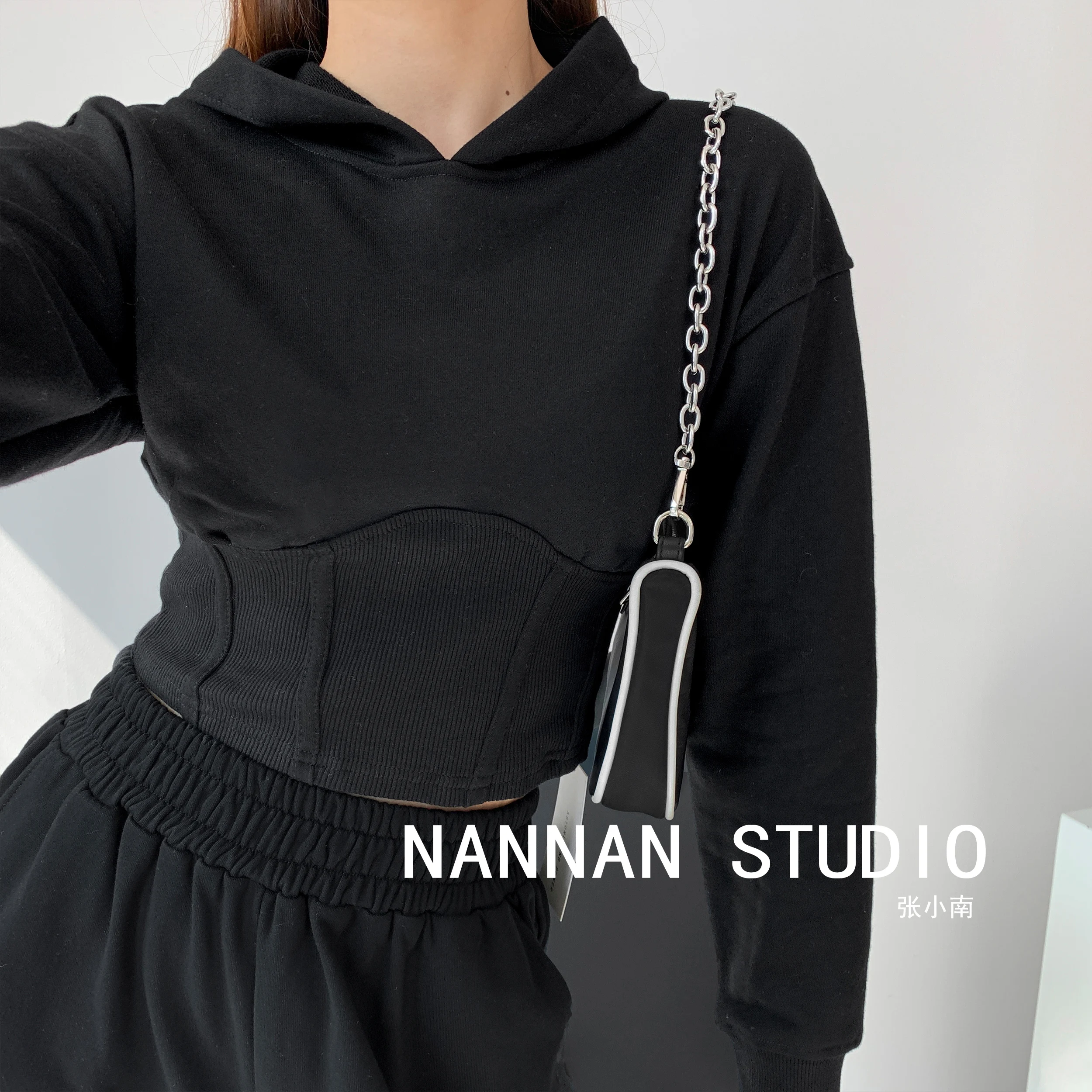 

Harajaku Hood Spring Hoodie Sweatshirt Leisure Plus Size Vintage Sweatshirt Long Sleeve Sudaderas Mujer Women Clothing EA6NWY