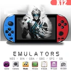 Портативная игровая консоль X12 PLUS, 5,1 дюйма, ретро, 2000 встроенных + классических игр, поддержка TF, аркадных игровых консолей