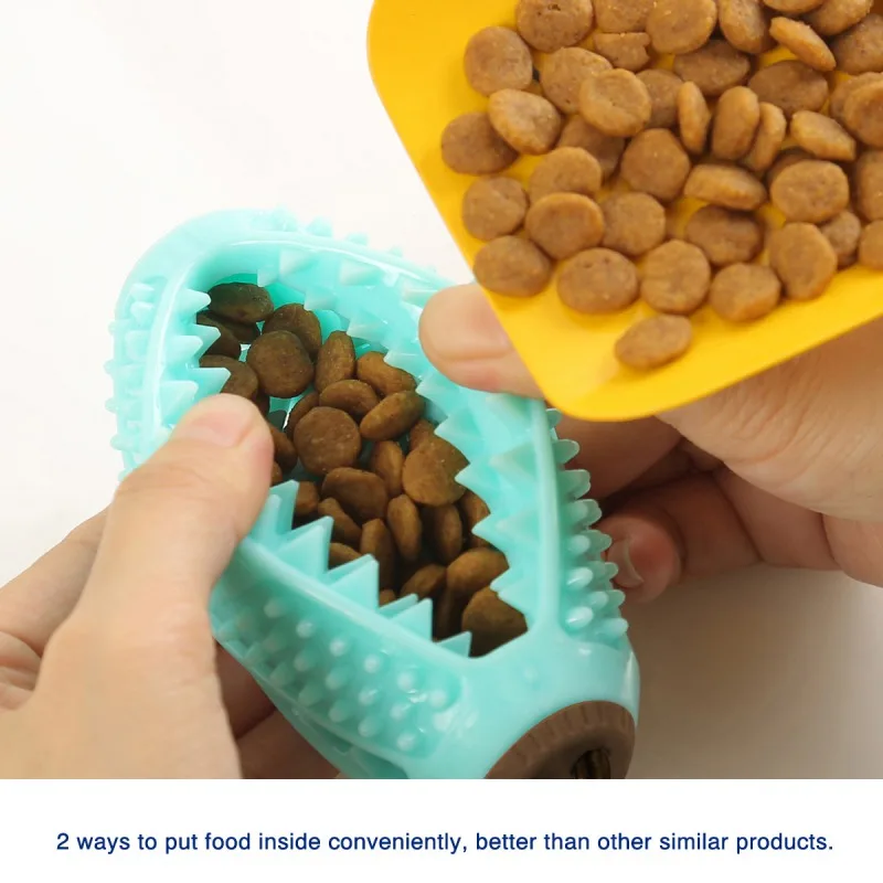 

Pet Dog Teeth Training Toy Molar Bite Dog Toys Rubber Chew Ball Cleaning Teeth Safe Elasticity Soft Toy With Suction Cup