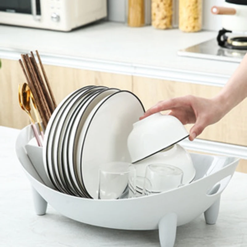 

Drainage Dish Rack, Tableware Storage Box, Plastic Rack, Dish Rack, Tableware Cupboard