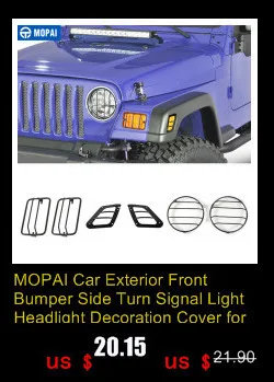 MOPAI Автомобильный задний фонарь держатель антенны для Jeep Wrangler TJ 1997-2006 Автомобильный задний фонарь антенный кронштейн для Jeep Wrangler TJ аксессуары