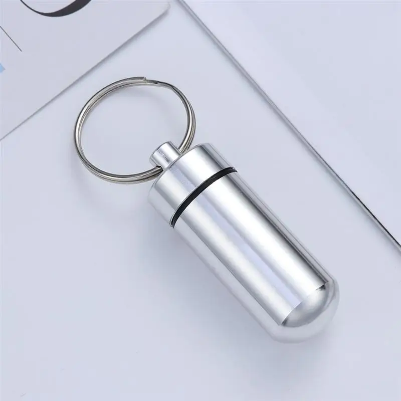 5 шт. водонепроницаемый чехол для таблеток из алюминиевого сплава держатель