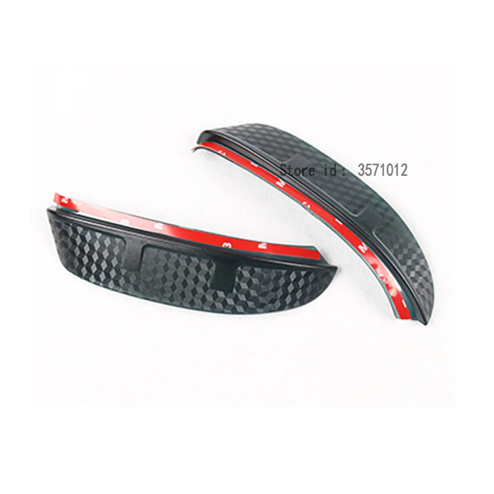 Автомобильный Стайлинг Стик зеркало заднего вида защита от дождя и бровей