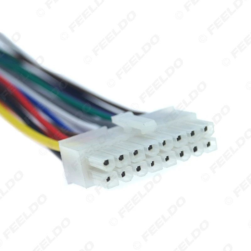 1 шт. автомобильный жгут проводов разъем 4Pin 6Pin 8pin 10Pin 12Pin 14Pin 16Pin 18Pin в автомобиль DVD CD Радио Стерео провод переходник