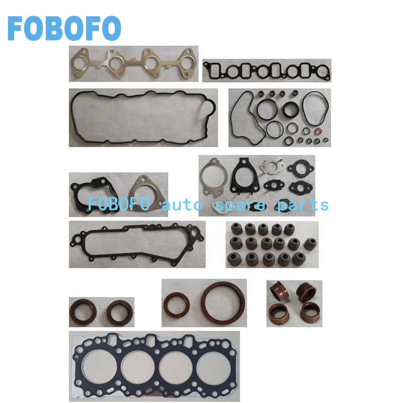 Полный комплект прокладок 1KD FTV для TOYOTA PRADO HILUX 3 0 LTR 2002 10 04111 30050 30021|Комплекты