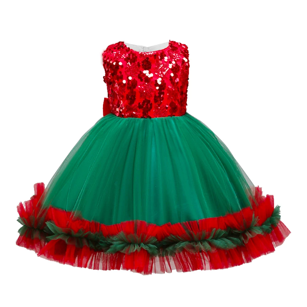 Детские платья принцессы для девочек От 3 до 10 лет платье с цветочным рисунком