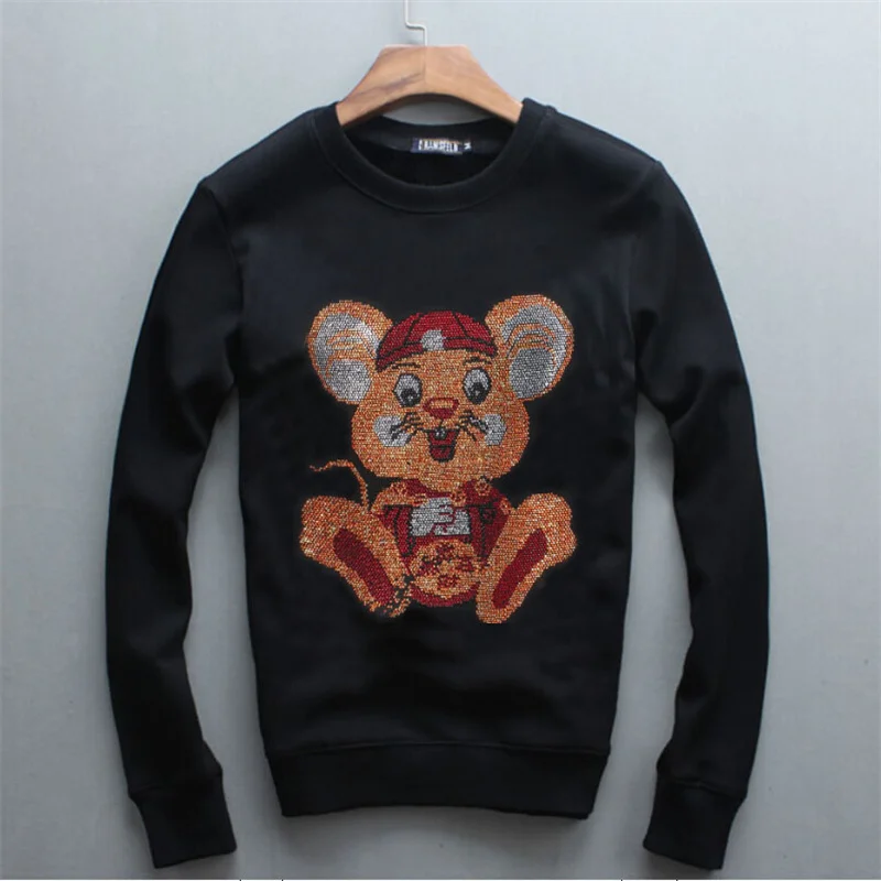 

Мужская Повседневная Толстовка Джокер, сезон зима-осень 2021, лидер продаж, тонкая Удобная теплая уличная одежда в стиле хип-хоп для бодибилди...