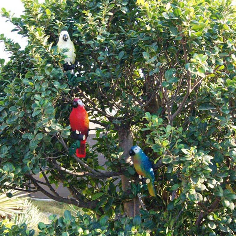 

Solar Power LED Light Bird Parrot Lamp With Clip Night Lights for Outdoor Garden Path Ornament FBS889