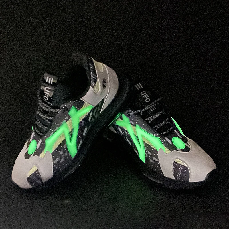 

Luminous Professional Running Shoes Men Walking Sneakers High Quality Walking Shoes Light Weight Mens Sneakers YZ350-H2