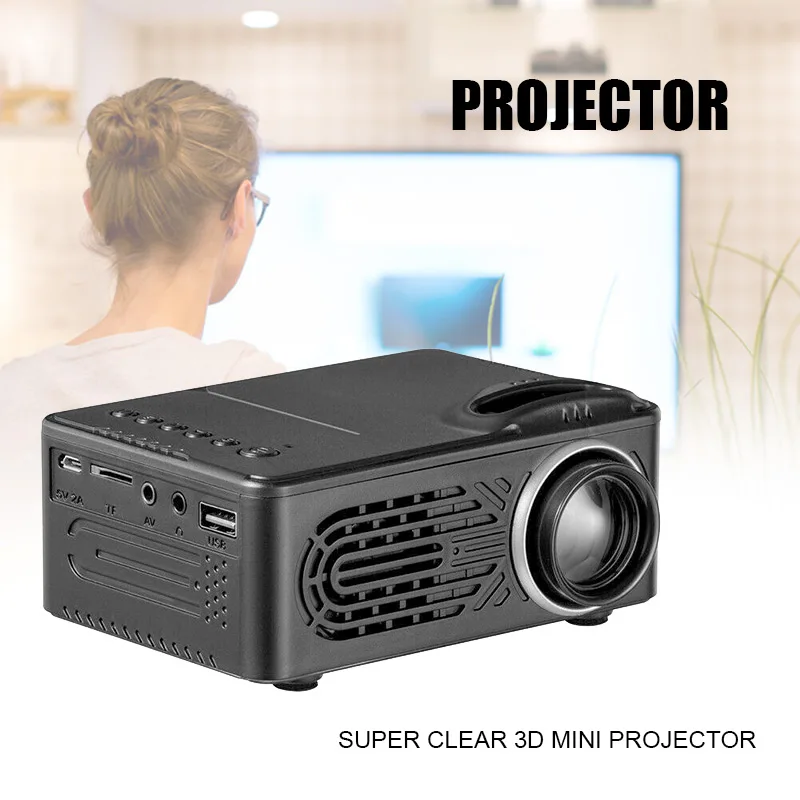 Портативный карманный проектор Neat HD с поддержкой 1080P встроенный Стереодинамик
