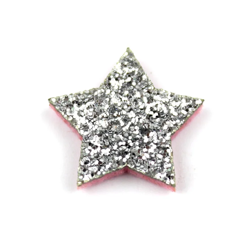 70 шт. 2 см блестящие аппликации в форме звезды из фетра для детского творчества