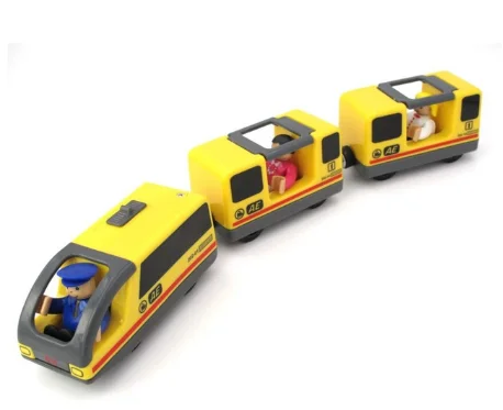 Электрический поезд моторизованный с грузовиком локомотивный двигатель