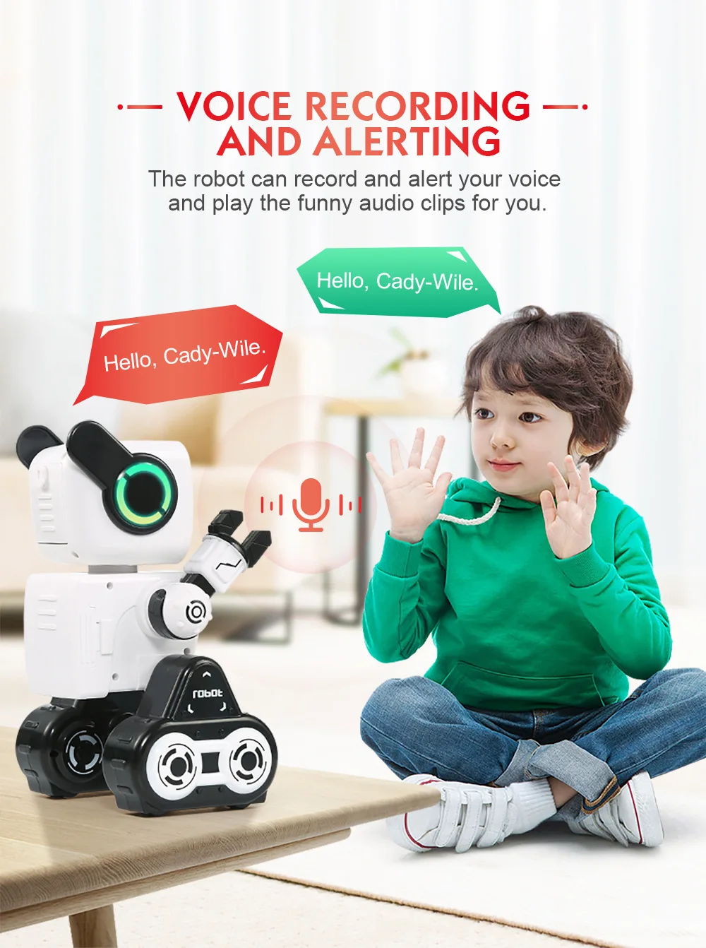 JJRC R4 Cady Wile Smart Rc робот Robo интерактивные игрушки интеллектуальные Роботы на