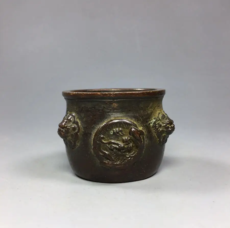 Медь статуя завода-изготовителя чистый под старину &quotкурильница отделанные