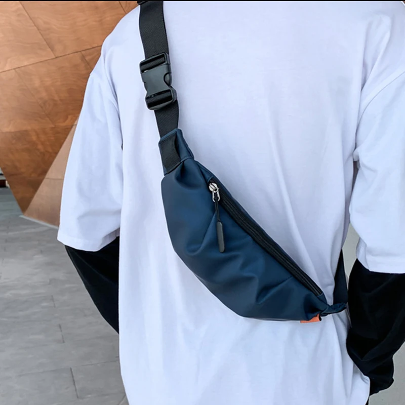 

Men's sports waist bag, outdoor waist bag, running, bicycle, shoulder strap, telephone travel bag