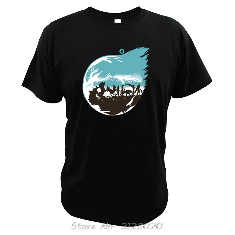 Футболка финальной фантазии VII The 4 Heroes светильник Cloud Tifa футболка Aerith Barett Cait