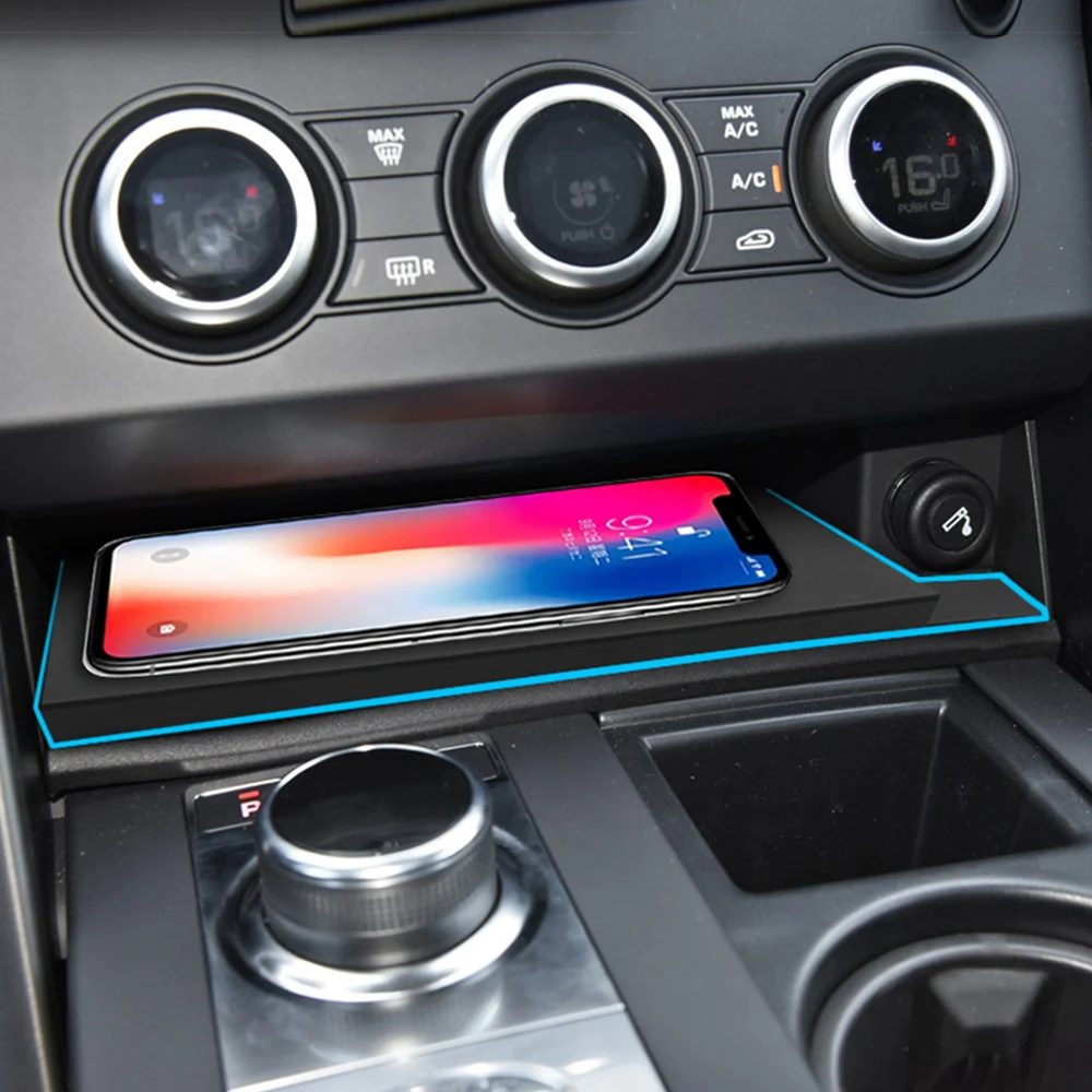 Автомобильный подлокотник беспроводное зарядное устройство быстрая зарядка для