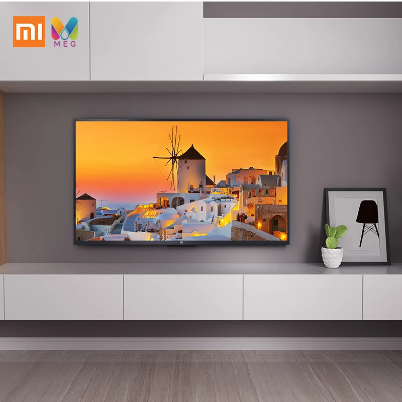 Телевизор Xiaomi Mi tv 4S 43 android светодиодная подсветка Смарт ТВ 4K 1G+ 8G русский язык