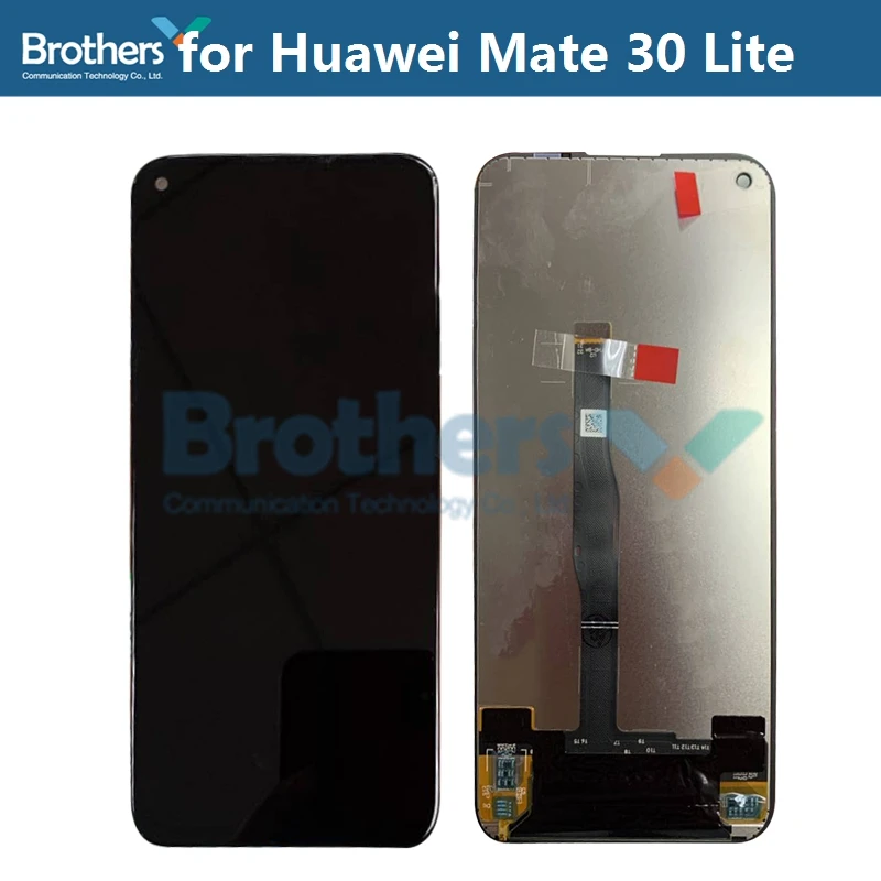 for huawei mate 30 lite mate30lite lcd display lcd screen for spl al00 spl tl00 lcd assembly touch screen digitizer phone parts free global shipping
